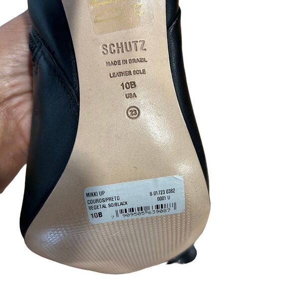 Revolve Schutz Mikki Up Stiletto Boot in Black - Picture 9 of 10